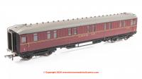 R4570 Hornby Gresley 61ft 6in Corridor 1st Class Sleeping Coach number E1210E in BR Maroon livery.